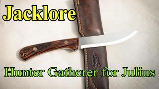 Stainless Steel Hunter Gatherer knife for Julius