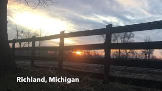 Richland Michigan Sunrise