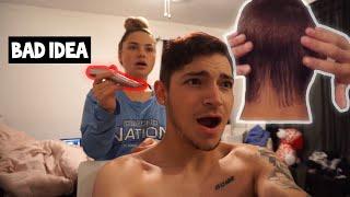 LETTING MY GIRLFRIEND BE MY BARBER!