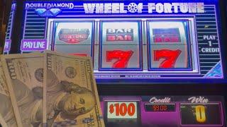 $100 Wheel of Fortune plus So Many Jackpots on Old School Pinball Slots!