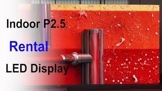 Indoor High Definition & High Refresh P2.5 Rental LED Screen Display