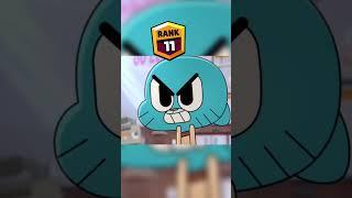 Brawl stars Rank up Gumball#shorts #brawlstars #gumball #rankup