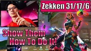 SEN Zekken Shows How To Hit Radiant In Valorant  | In Lotus | On Raze | VALORANT