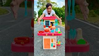 Big Kitchen Set Unboxing, Review Toys #shorts