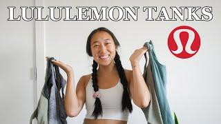 LULULEMON TANK TOP COMPARISONS | Review, Sizing, Styles and Fabrics