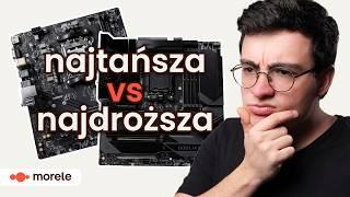 NAJDROŻSZA vs NAJTAŃSZA płyta główna!