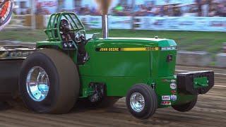 Tractor Pulling 2024: Super Farm Tractors. Jerseyville, Illinois Pro Pulling League Champions Tour.