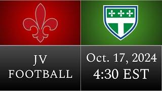 JV Football: Trinity Episcopal at St. Christopher's, 2024