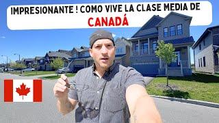 INCREIBLE ! asi VIVE la CLASE MEDIA en CANADA + HOUSE TOUR