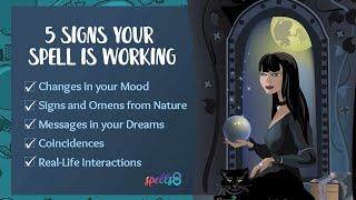  5 Clear Signs the Spell You Cast is Working: Beginner Witchy Tips (Spellcasting 101)