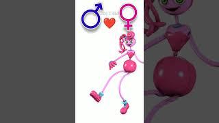 Fnaf - Male VS Famale Edit + Poppy Playtime 2 GenderSwap#shorts #poppyplaytime