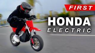 World's First Electric Honda CRF Supermoto