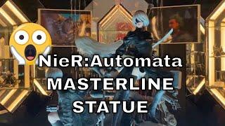 NieR:Automata SQUARE ENIX MASTERLINE 1/4 Scale Statue on Display at ARTNIA