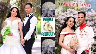 ERITREAN BILEN WEDDING OF KISERI & RAHEL STAGE COVERD BY SUPER STAR HABTAT ZE. EDMONTON CANADA