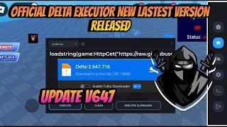 [NEW] DELTA EXECUTOR NEW LASTEST VERSION V647 REALISED | NO LAG | DELTA EXECUTOR MOBILE/PC ROBLOX