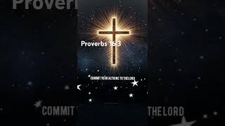 Let God Guide Your Plans –Proverbs #CommitToGod #BibleShorts #VoiceOfScripture #ChristianMotivation