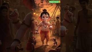 Aaya dekho bappa morya#ganesh#cute#love#ai#bhakti# shortsfeed#bappa#ganpati# trendingshorts