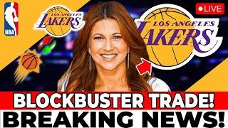 MEGA BOMBSHELL ANNOUNCED! UPDATED TRADE RUMORS! LOS ANGELES LAKERS NEWS