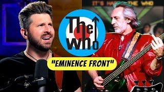 Bass Teacher Hears THE WHO's "EMINENCE FRONT" for the First Time!