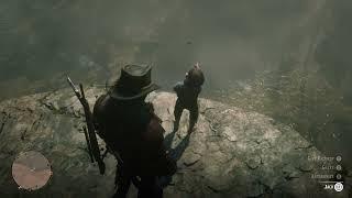 Jack Falls Off A Cliff (Red Dead Redemption 2)