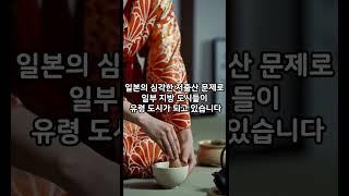 "일본, 인구 감소로 도시 사라진다?"