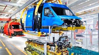 Tour of German Super Modern Factory Producing Mercedes Best Electric Vans