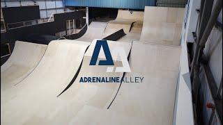 FIRST EVER BMX SESSION IN THE WAIRHOUSE! Biggest ramps at Europe's largest skatepark!