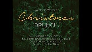 Heather Thirsk | Women's Christmas Brunch 2017