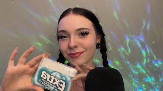 ASMR | Gum Chewing & Light Tapping