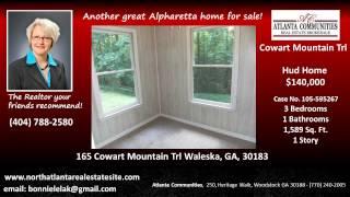 Cherokee County  HUD Homes for Sale   404.788.2580  30183 Waleska GA Hud Home for Sale