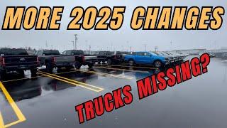 2025 Ford Super duty changes | Auto Industry updates | inventory dropping but no one selling trucks?