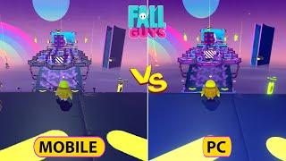 Fall Guys Mobile vs PC | Graphics Comparison (4K)