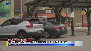 New parking plan put into place in downtown Greenville