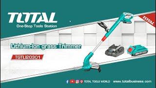 TOTAL Cordless Grass Trimmer TGTLI20301