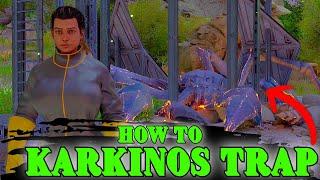 How To Build A KARKINOS Trap in Ark Survival Ascended!!! Updated for Aberration in ASA