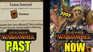 Beastmen in the Past VS NOW