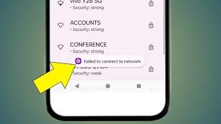 Failed To connect to network || WiFi Connection Error | Tech Tube | 2024