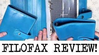 Kingfisher Blue Personal Malden Filofax Review! | MyGreenCow