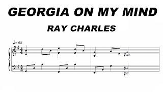 Ray Charles - Georgia On My Mind Sheet Music