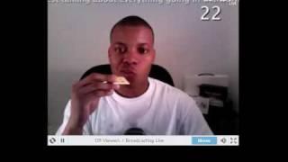 SoldierKnowsBest eating as many crackers as he can in 60 seconds