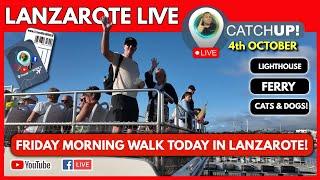 LANZAROTE TODAY LIVE CATCHUP | A Cheeky Friday Morning Sunrise Walk In Playa Blanca Lanzarote!