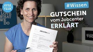 AVGS Gutschein des Jobcenters verstehen  AVGS-Wissen | Jobcoaching & Gründungscoaching