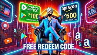  TOP 2 FREE REDEEM CODE APP – Daily ₹500 Redeem Code  | Free Fire Diamond Trick 2025