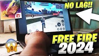 CORRE! SUPER EMULADOR PARA PC DE GAMA BAJA Como Descargar FREE FIRE En PC 2024 Sin LAG