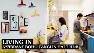 Inside A Happy And Colourful HDB Home At Tanglin Halt That Is Supremely Relaxing