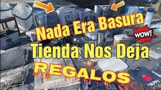 ️WOWNADA ERA BASÙRA Tienda Nos deja Todo estos REGALOS/Dumpster Diving/lo Que tiran en usa