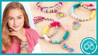 How To Create Heishi Bead Charm Bracelets with Summer Vibes Heishi Bead Set