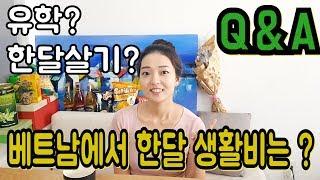 [베트남 이야기] 베트남 유학, 한달 생활비 얼마나 들까?