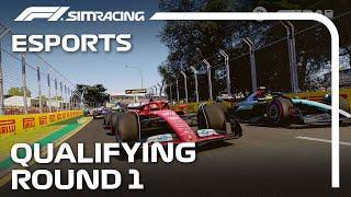 LIVE Qualifying | 2025 F1 Sim Racing World Championship | Round 1: Australia