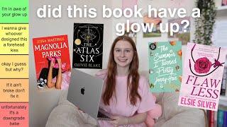 tier ranking book glow ups (based on their covers) 